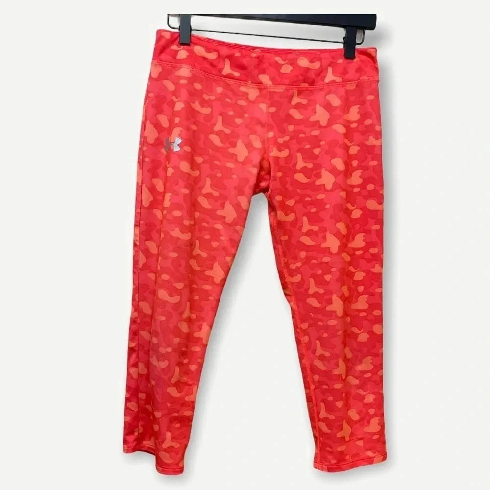 Under ARMOUR‎ pink camo athletic legging
